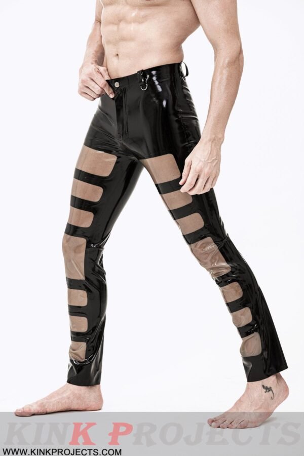 eurocat latex Male Panelled Romper Pants