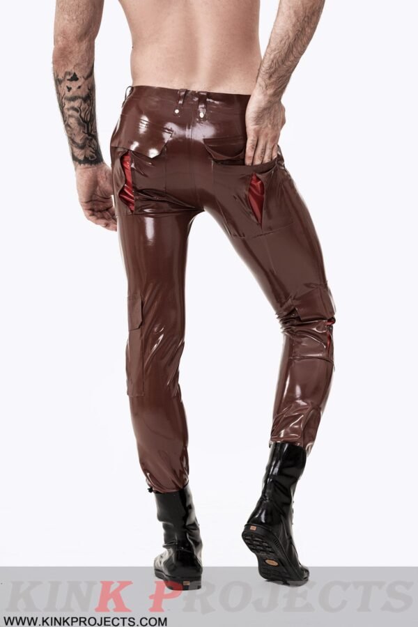 eurocat latex Male rubber 'Cargo' Pocketed Jeans