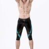 eurocat latex Male 'Crossways' rubber Knee-Length Leggings